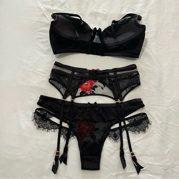 Honey Birdette Chelsea 3 Piece Set - Picture 6 of 14
